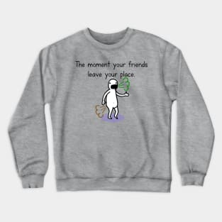 Belching relief Crewneck Sweatshirt